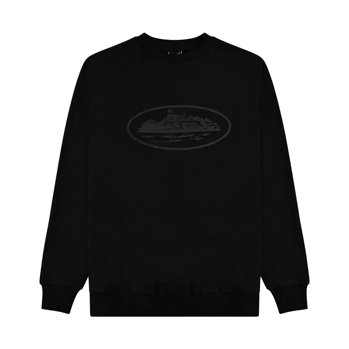 Corteiz OG Alcatraz Sweatshirt - Triple Black