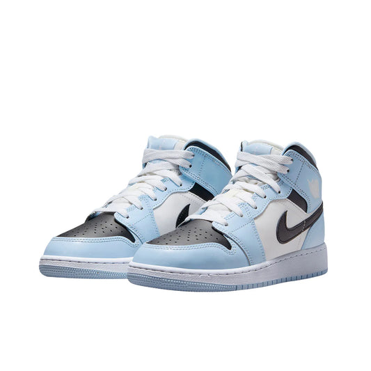 Air Jordan 1 Mid Ice Blue (GS)