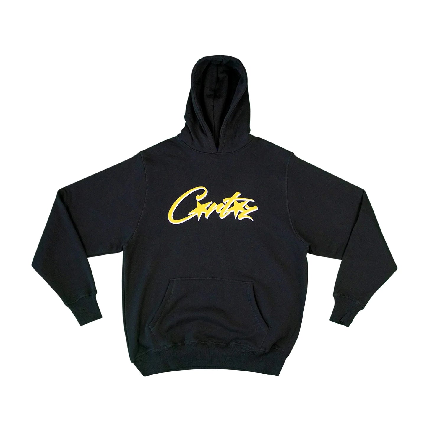 Corteiz Allstarz Hoodie – Black