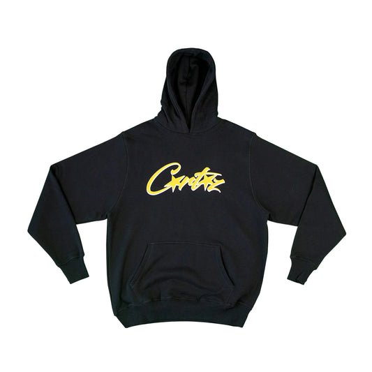 Corteiz Allstarz Hoodie – Black