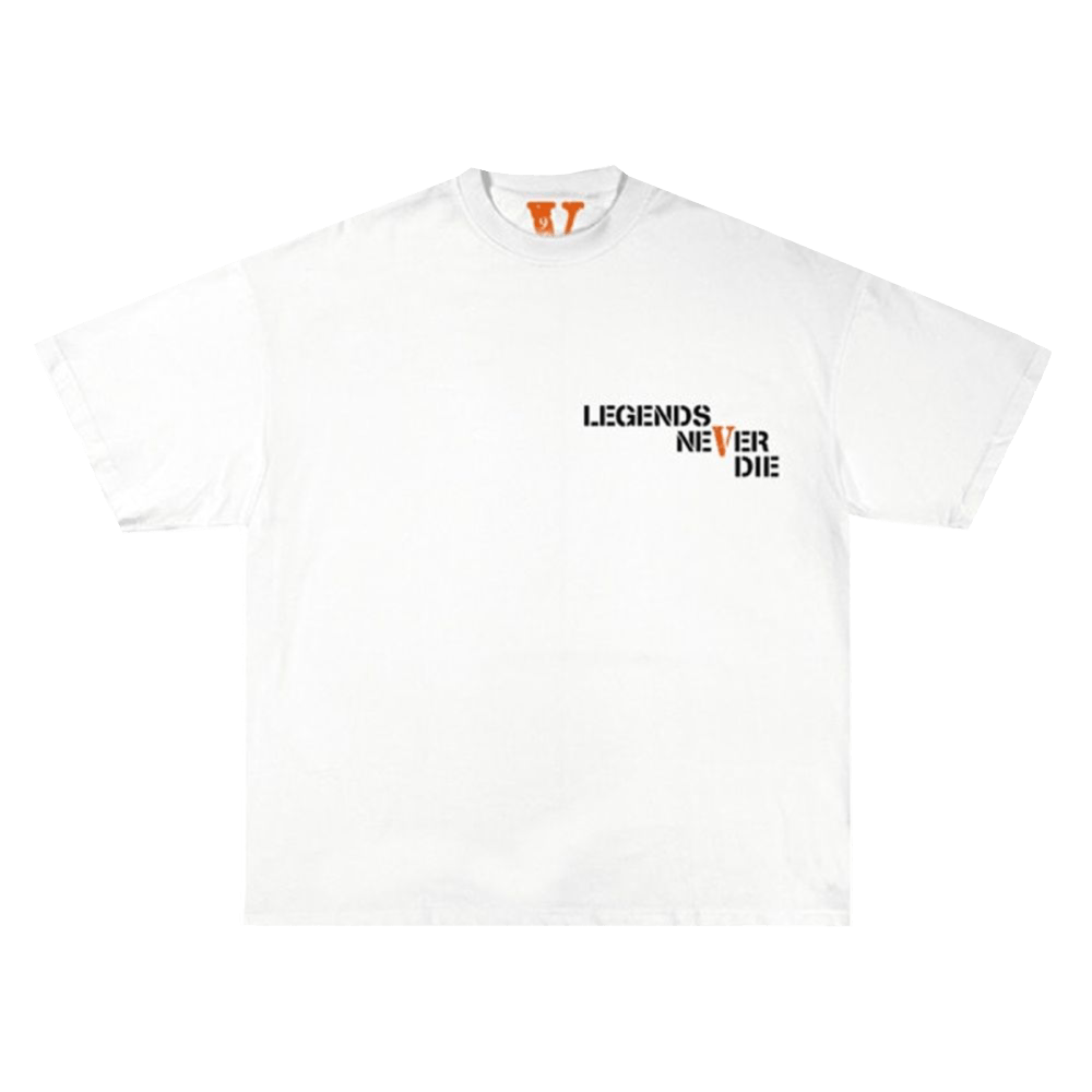 Juice Wrld x Vlone Butterfly Tee – White