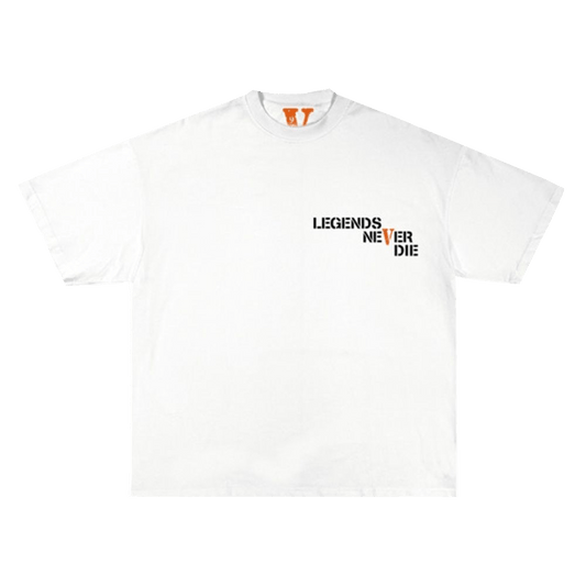 Juice Wrld x Vlone Butterfly Tee – White
