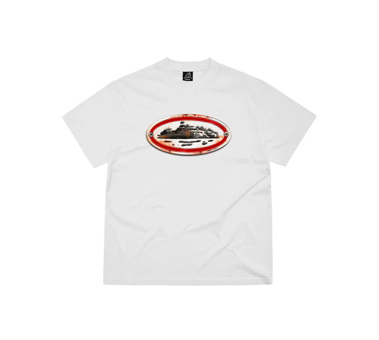Corteiz Rusty Alcatraz T-shirt - White