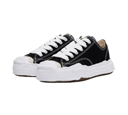 Maison Mihara Yasuhiro Hank OG Sole Canvas Low - Black