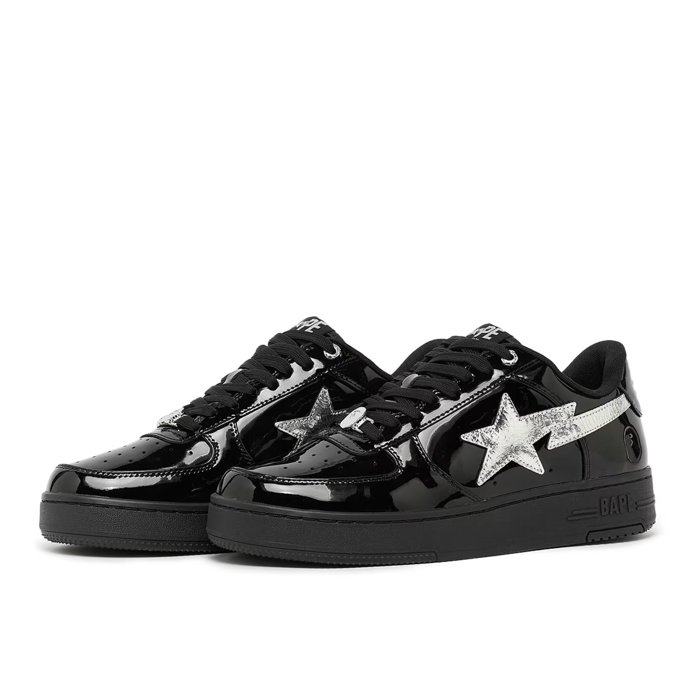 A Bathing Ape Bape Sta Low Black  X Solebox